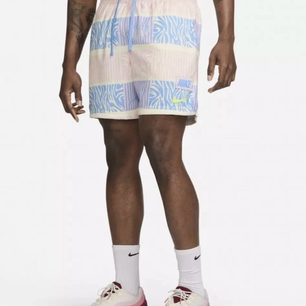 Nike Club Trippy Safari Pink/Blue Mesh XXL Shorts